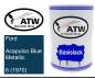 Preview: Ford, Acapulco Blue Metallic, 6 (1970): 500ml Lackdose, von ATW Autoteile West.